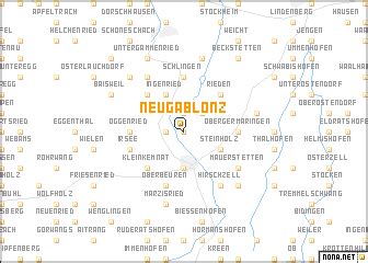 Neugablonz Map 